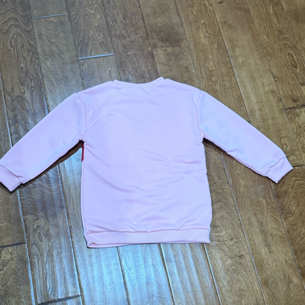 Size 7 SHEIN Love Heart Sweater - Picture 3 of 4